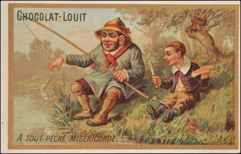 Romanet carte réclame chromo Paris 1877-1907 1995.1.696.4 Photo