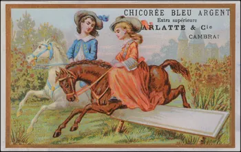 Romanet carte réclame chromo Paris 1877-1907 1995.1.699.1 Photo