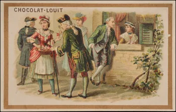 Romanet carte réclame chromo Paris 1877-1907 1995.1.700.1 Photo