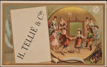 Romanet carte réclame chromo Paris 1877-1907 1995.1.707.2 Photo