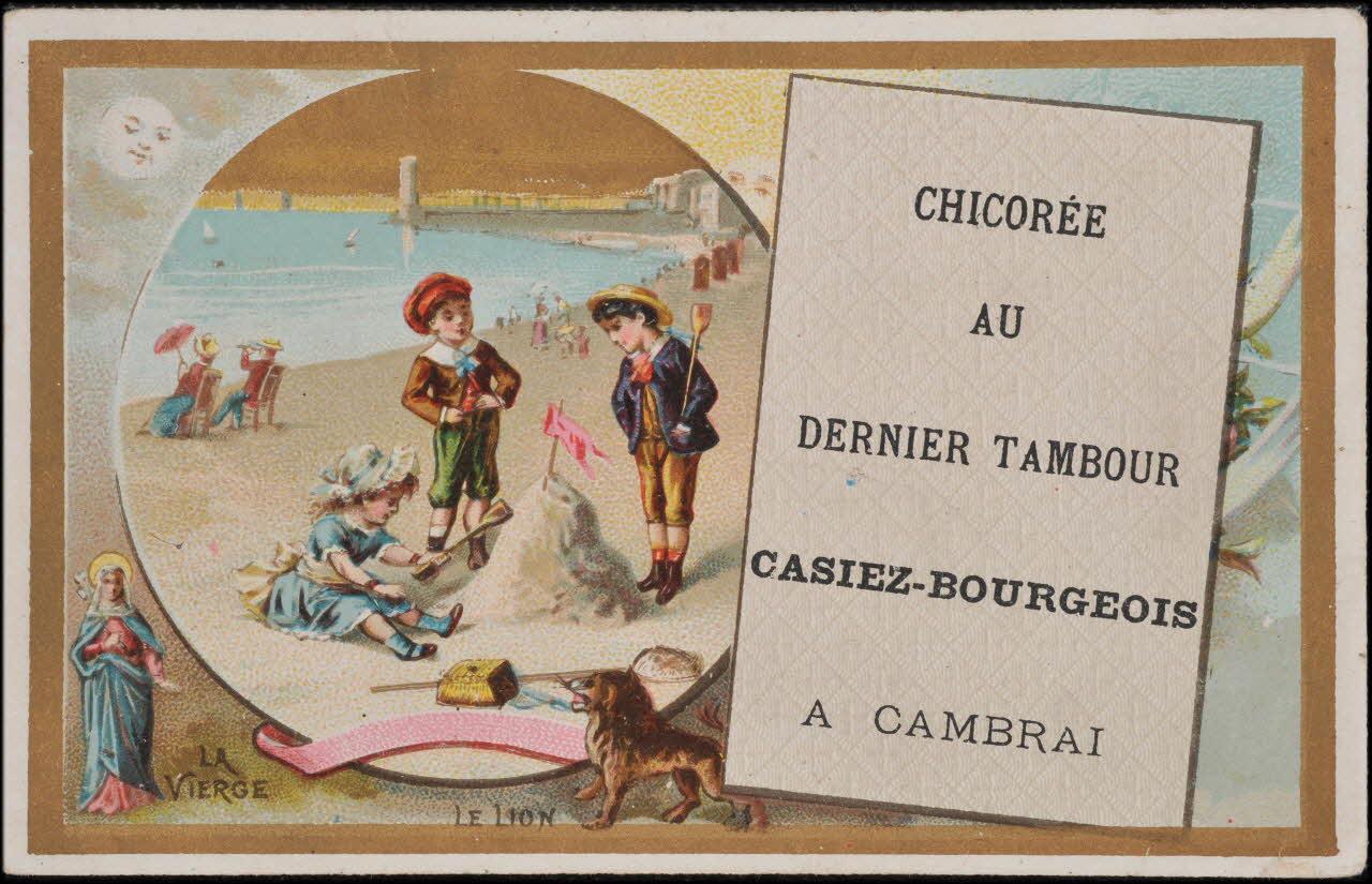 Romanet carte réclame chromo Paris 1889-1907 1995.1.707.3 Photo