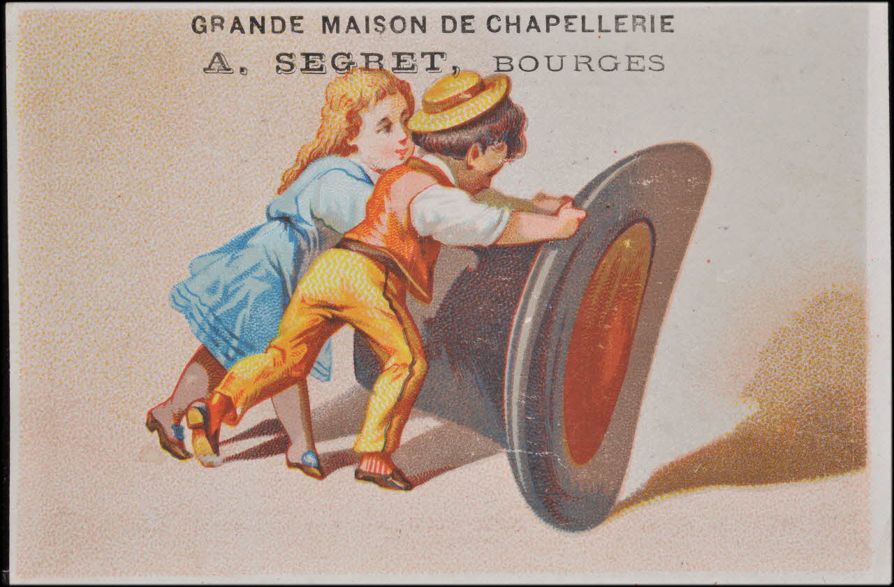 Publicité Roussette carte réclame chromo Paris 1877-1907 1995.1.711.3 Photo