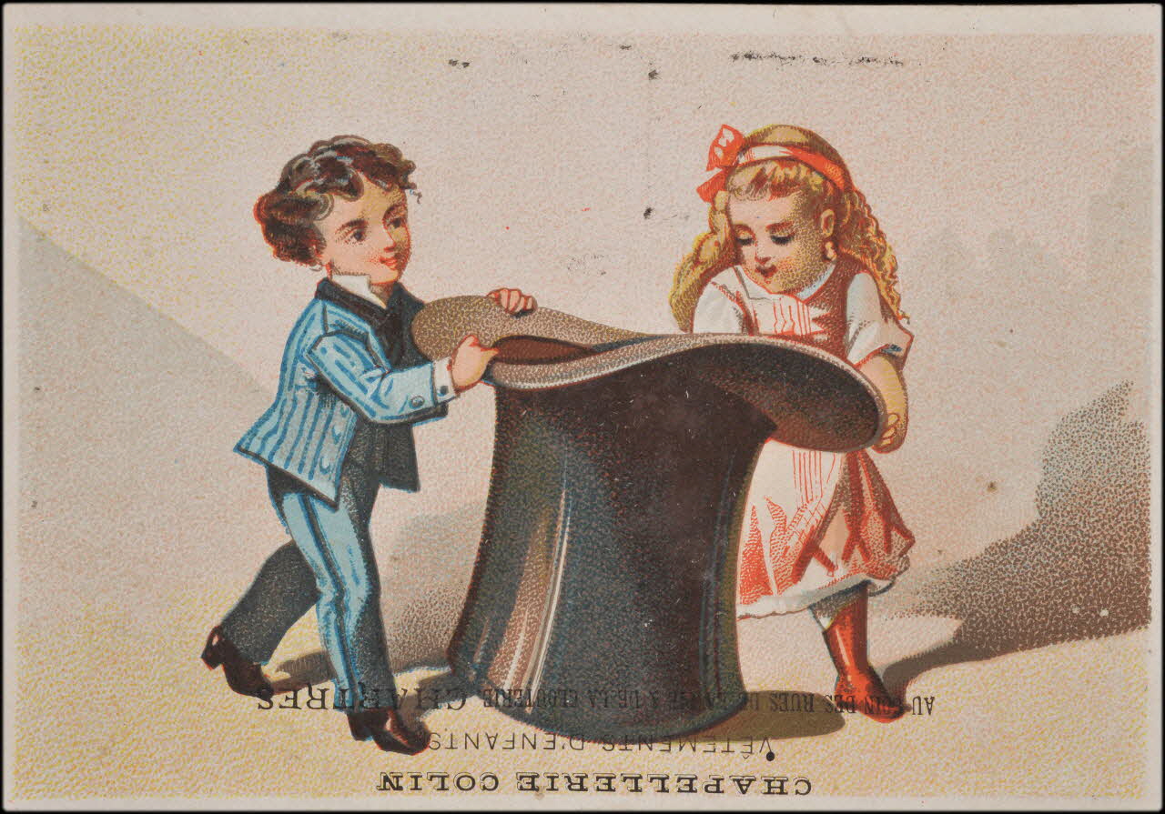 Publicité Roussette carte réclame chromo Paris 1877-1907 1995.1.711.4 Photo