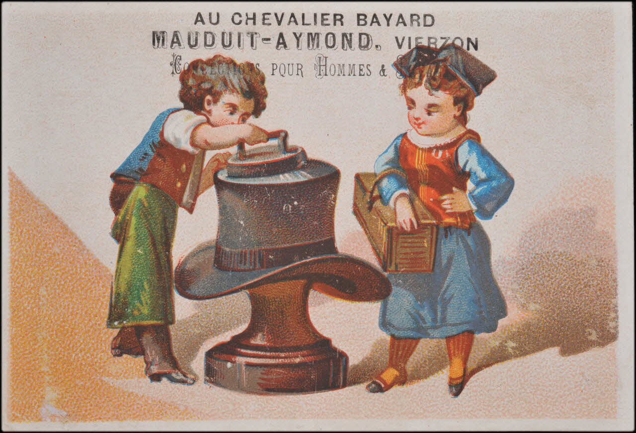 Romanet carte réclame chromo Paris 1877-1907 1995.1.711.5 Photo