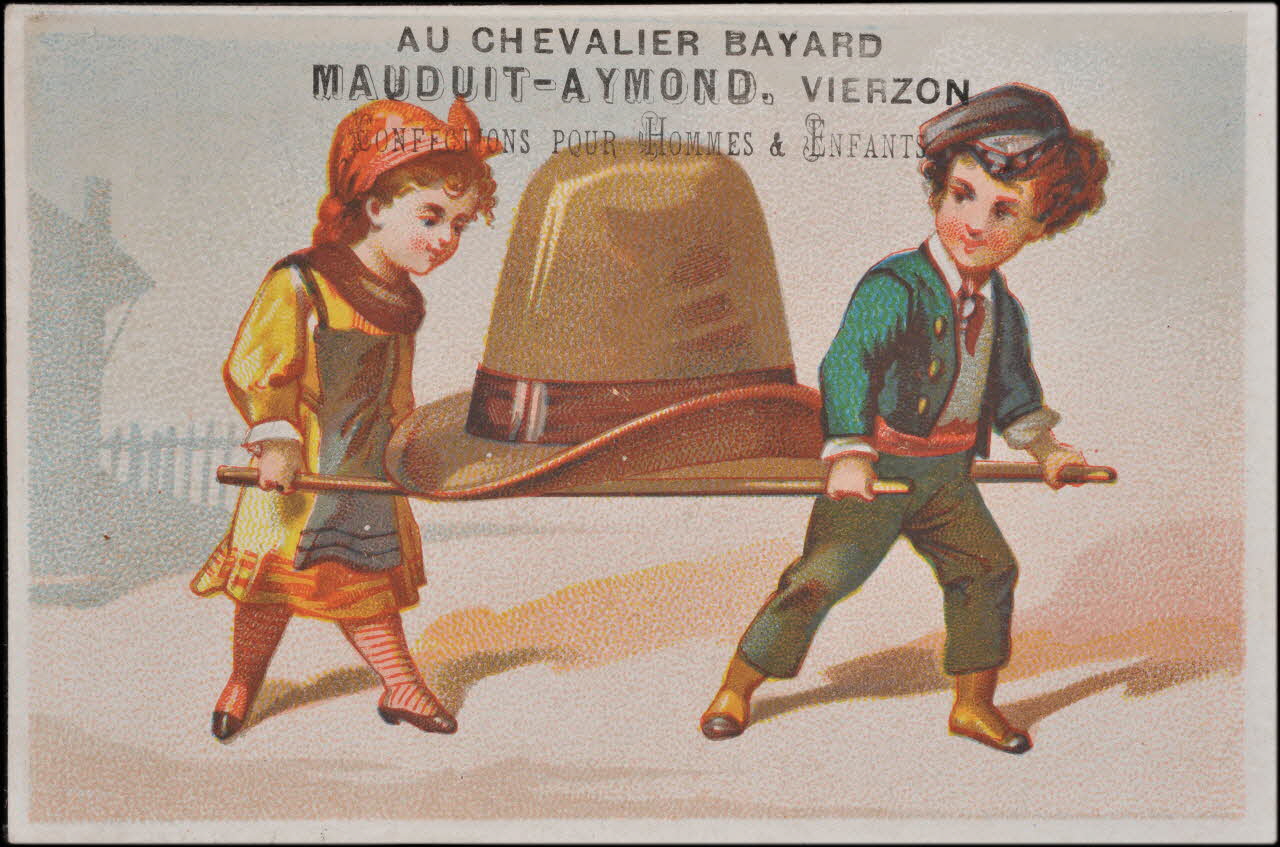 Romanet carte réclame chromo Paris 1877-1907 1995.1.711.6 Photo