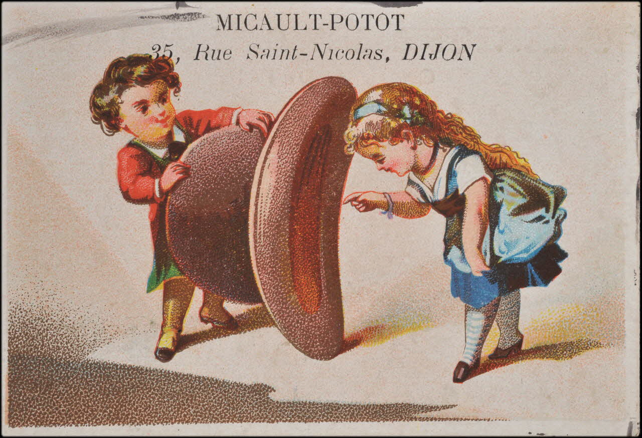 Romanet carte réclame chromo Paris 1877-1907 1995.1.711.7 Photo