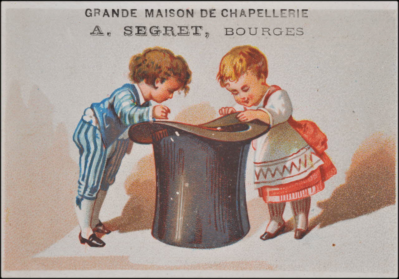 Publicité Roussette carte réclame chromo Paris 1877-1907 1995.1.711.8 Photo