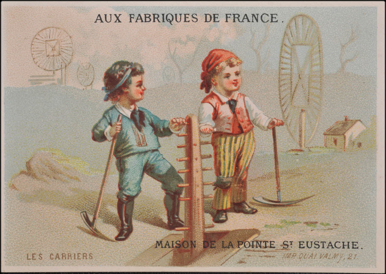 Romanet carte réclame chromo Paris 1877-1907 1995.1.714.4 Photo