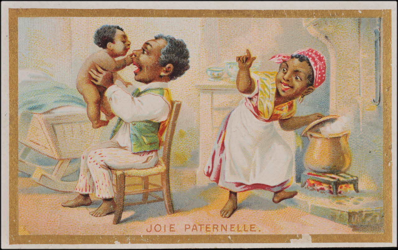 Romanet carte réclame chromo Paris 1877-1907 1995.1.727.4 Photo