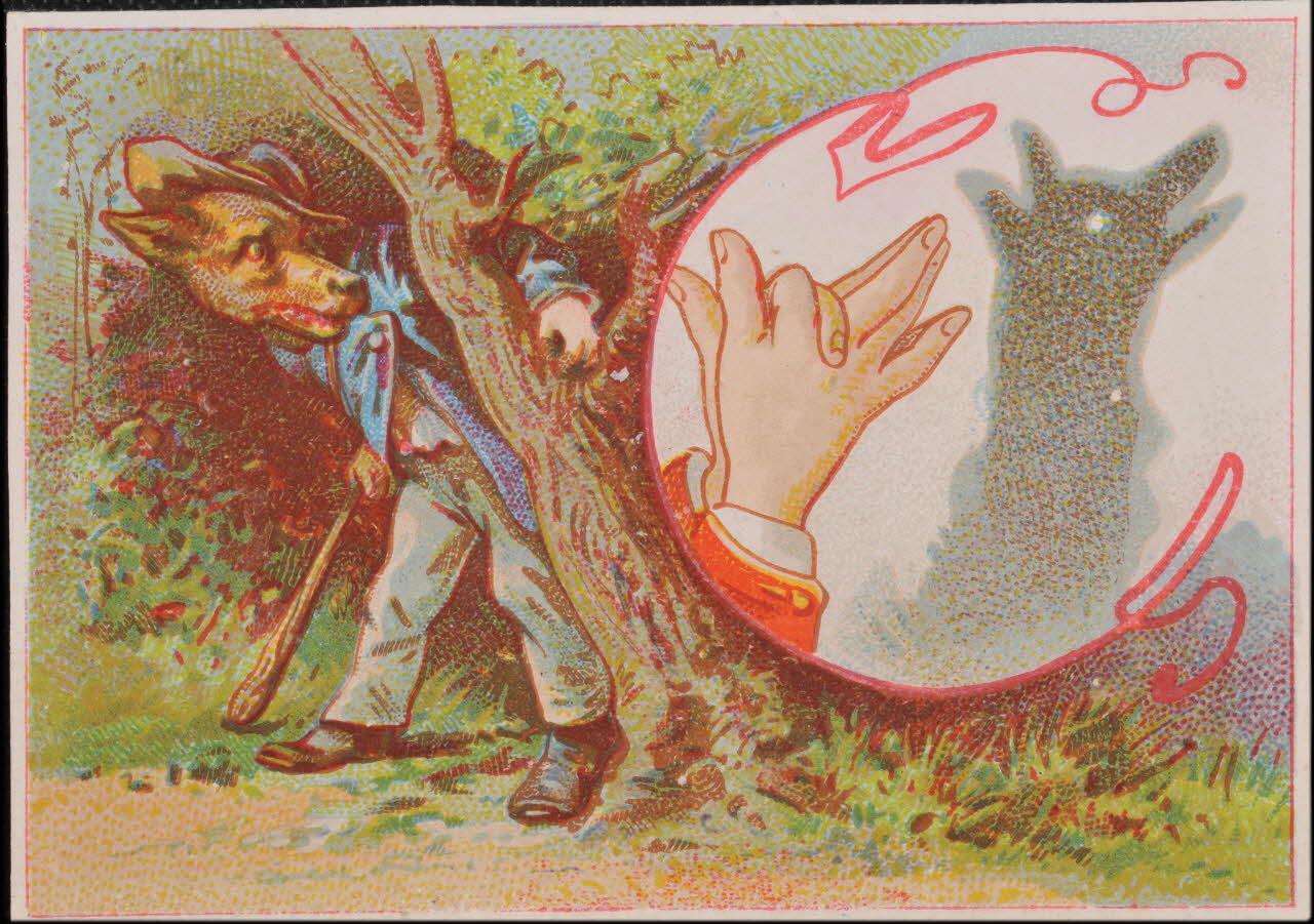 Romanet carte réclame chromo Paris 1877-1907 1995.1.733.6 Photo