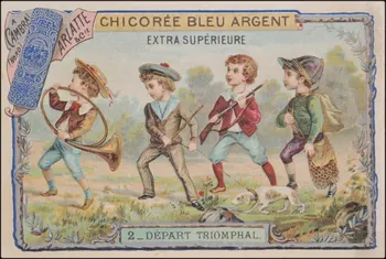 Romanet carte réclame chromo Paris 1877-1907 1995.1.735.3 Photo