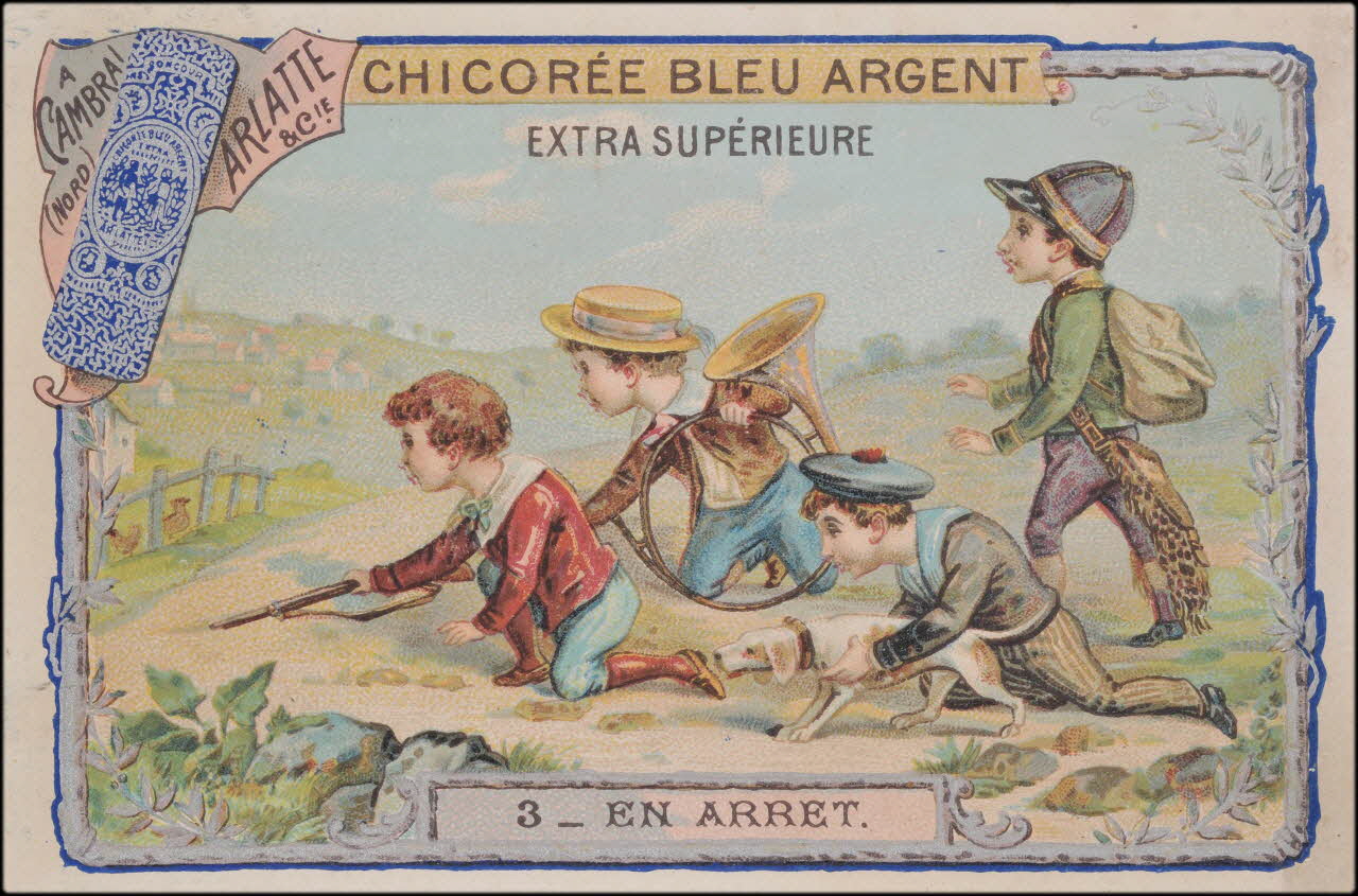 Romanet carte réclame chromo Paris 1877-1907 1995.1.735.4 Photo
