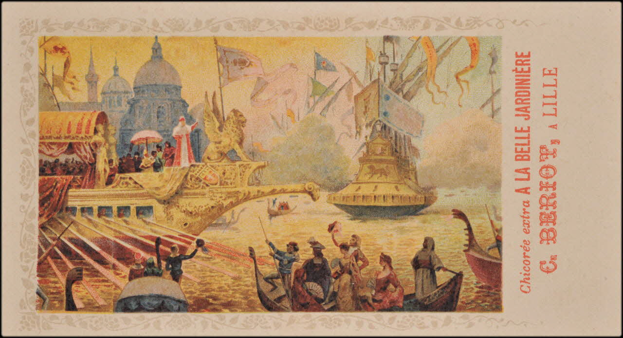 Romanet carte réclame chromo Paris 1877-1907 1995.1.738.2 Photo