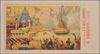 Romanet carte réclame chromo Paris 1877-1907 1995.1.738.2 Photo