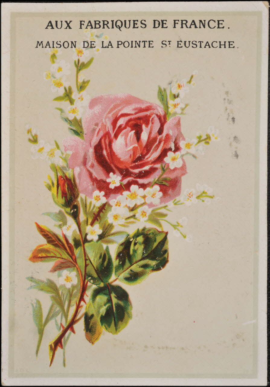 Romanet carte réclame chromo Paris 1877-1907 1995.1.747.2 Photo