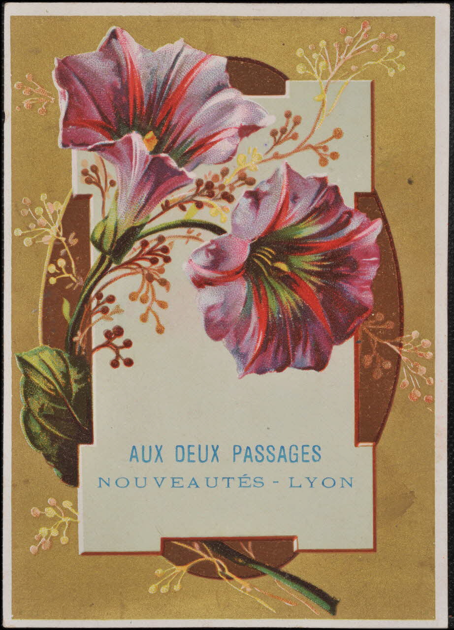 Romanet carte réclame chromo Paris 1877-1907 1995.1.750.2 Photo