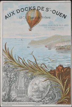 Romanet carte réclame chromo Paris 1877-1907 1995.1.753.1 Photo