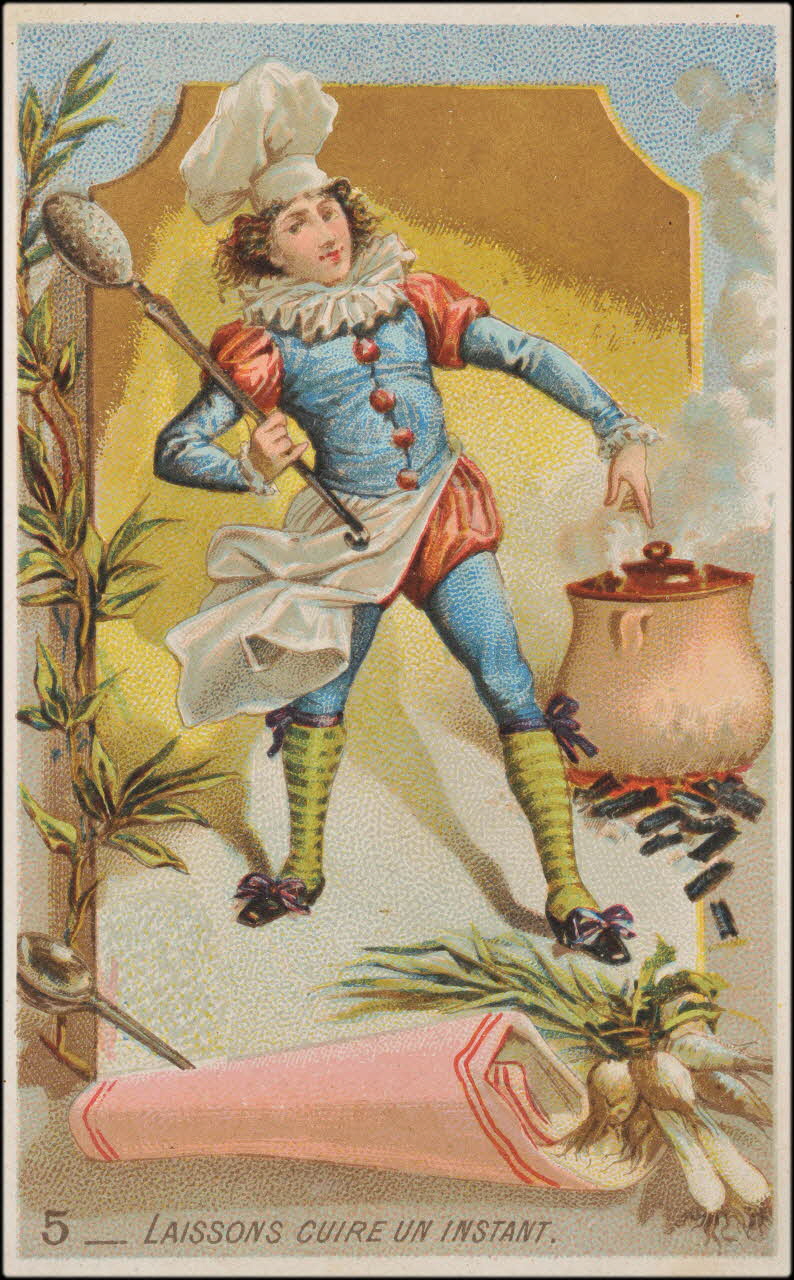 A. Gombert carte réclame chromo Paris 1877-1907 1995.1.756.4 Photo