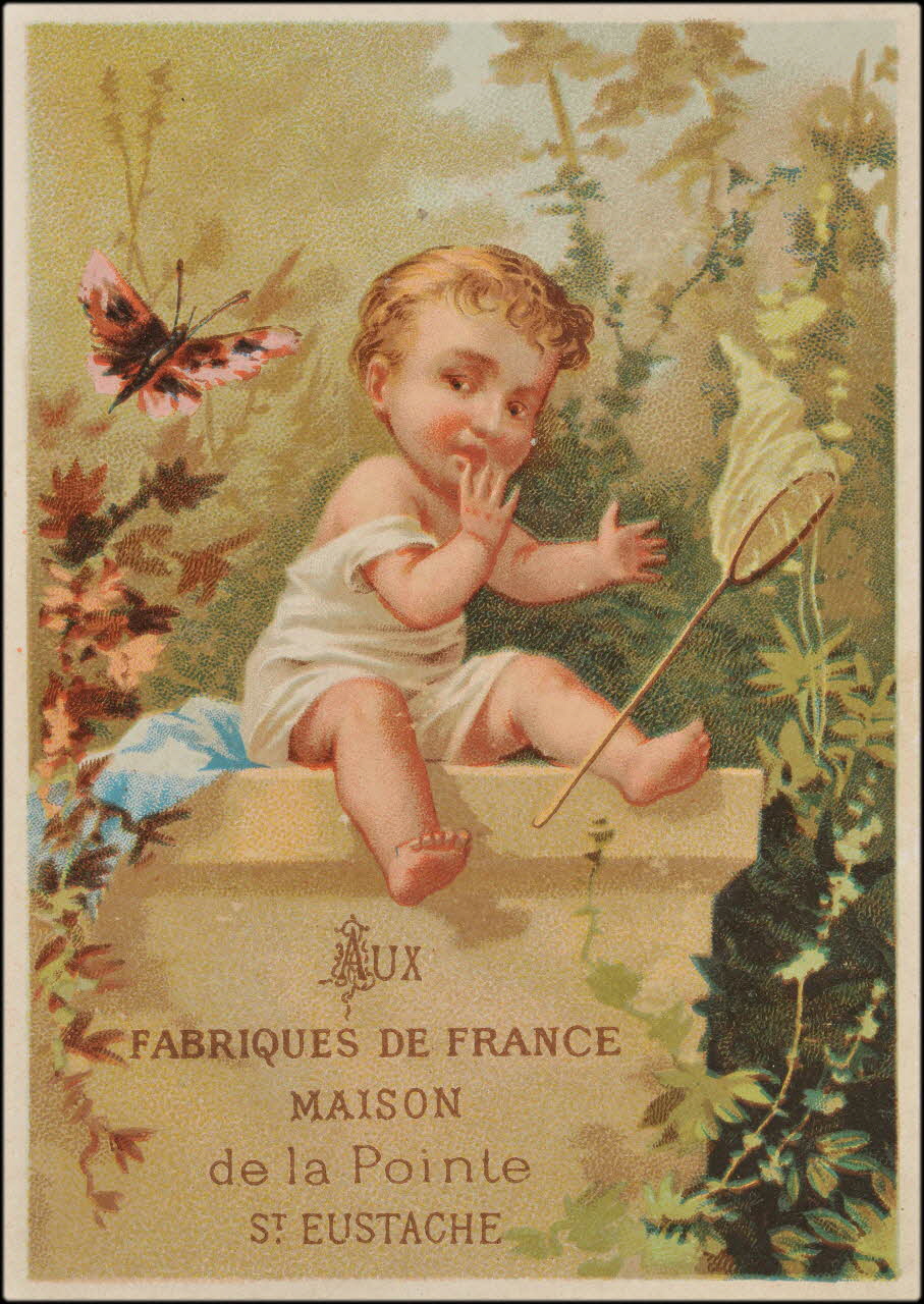 Romanet carte réclame chromo Paris 1877-1907 1995.1.763.1 Photo