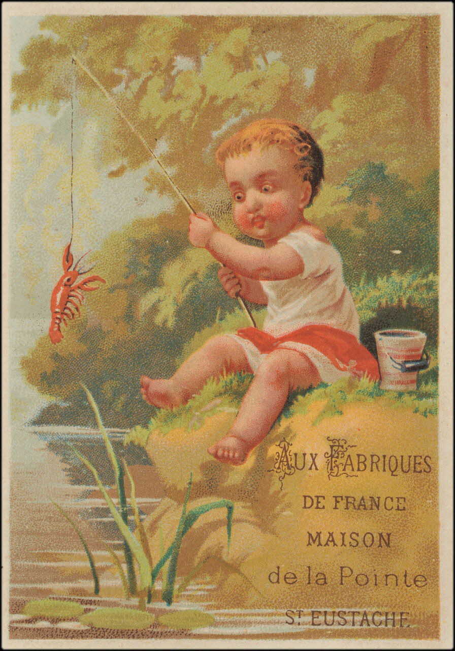 Romanet carte réclame chromo Paris 1877-1907 1995.1.763.5 Photo