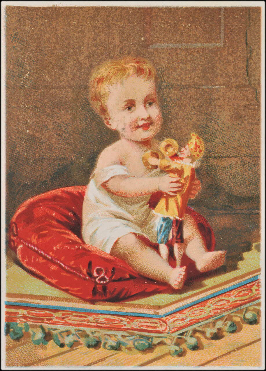Romanet carte réclame chromo Paris 1877-1907 1995.1.764.2 Photo