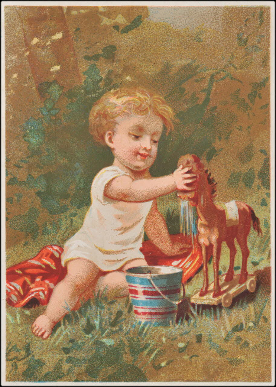 Romanet carte réclame chromo Paris 1877-1907 1995.1.764.4 Photo