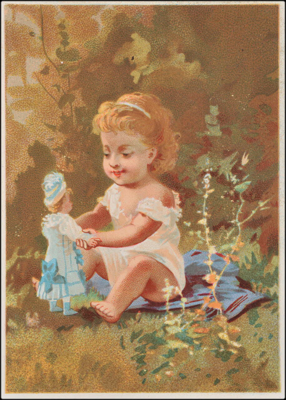 Romanet carte réclame chromo Paris 1877-1907 1995.1.764.5 Photo