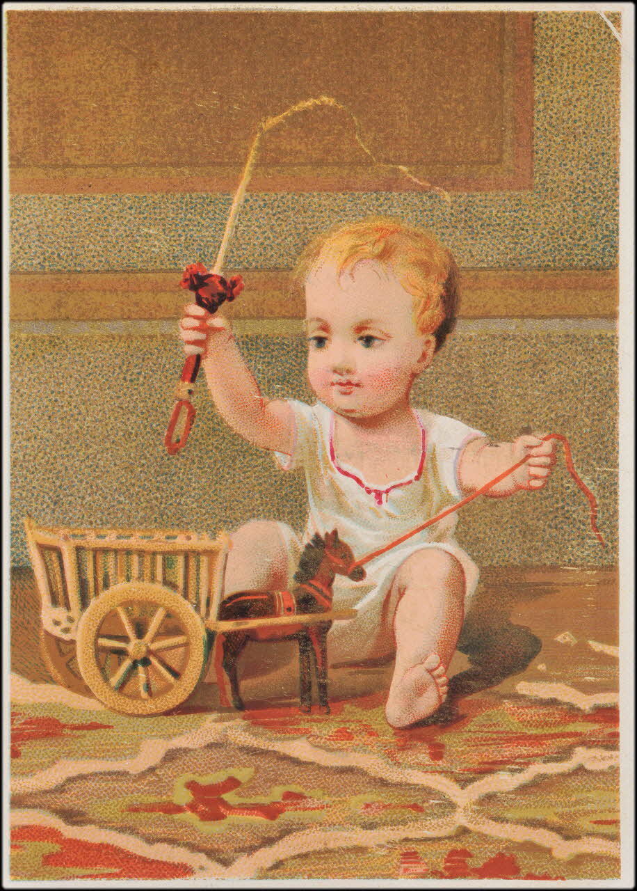 Romanet carte réclame chromo Paris 1877-1907 1995.1.764.6 Photo