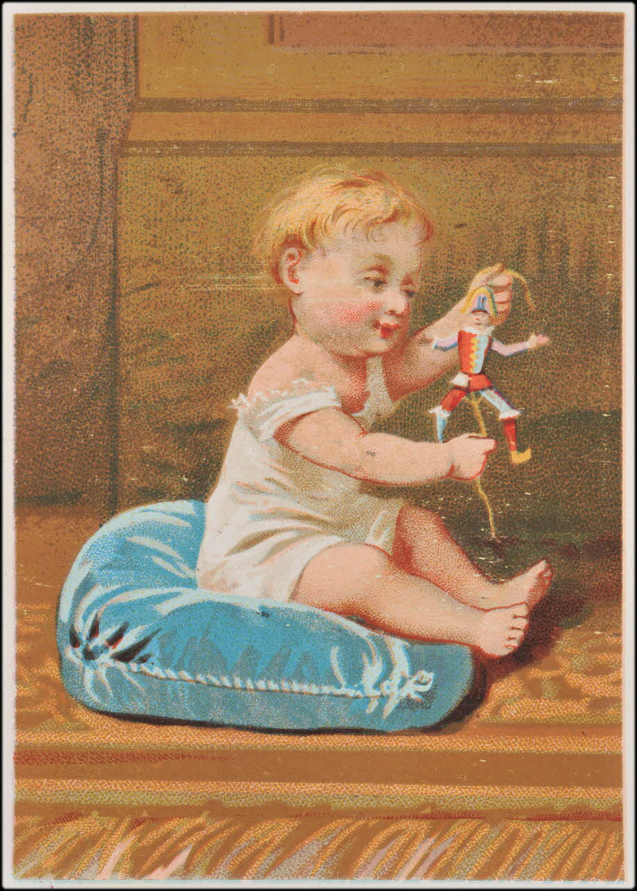 Romanet carte réclame chromo Paris 1877-1907 1995.1.764.8 Photo