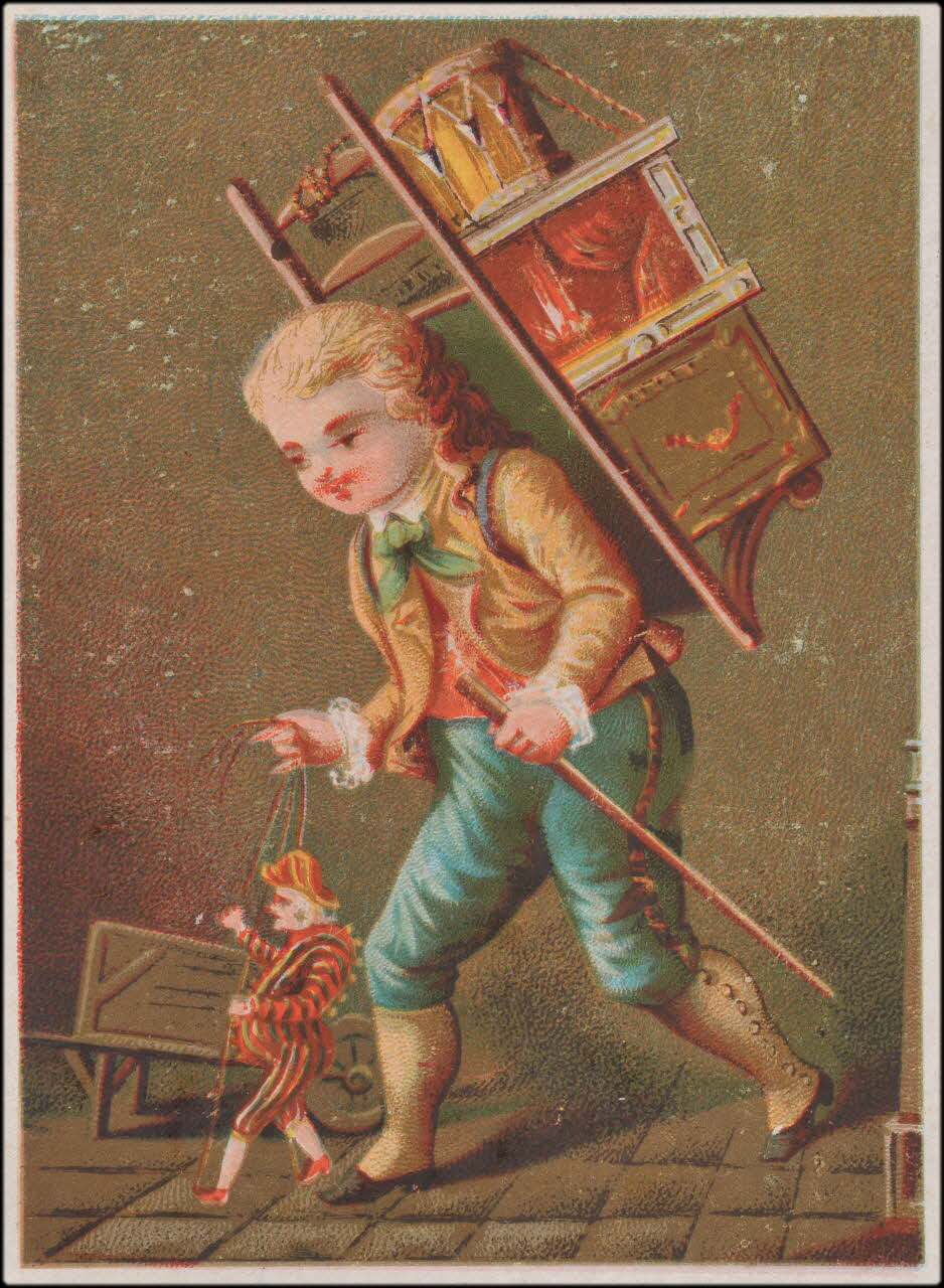 Publicité Roussette carte réclame chromo Paris 1877-1907 1995.1.766.3 Photo
