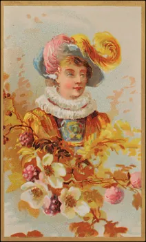 Romanet carte réclame chromo Paris 1877-1907 1995.1.770.4 Photo
