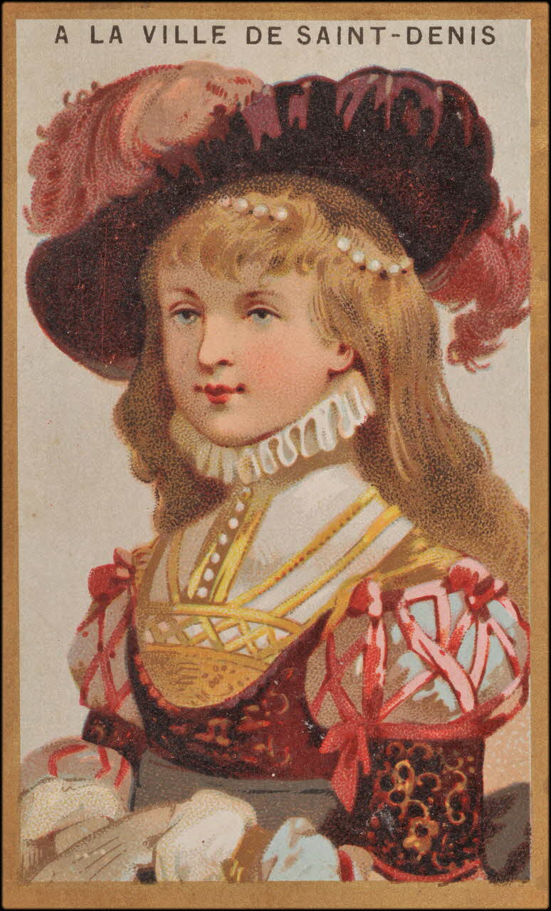 Romanet carte réclame chromo Paris 1877-1907 1995.1.774.3 Photo