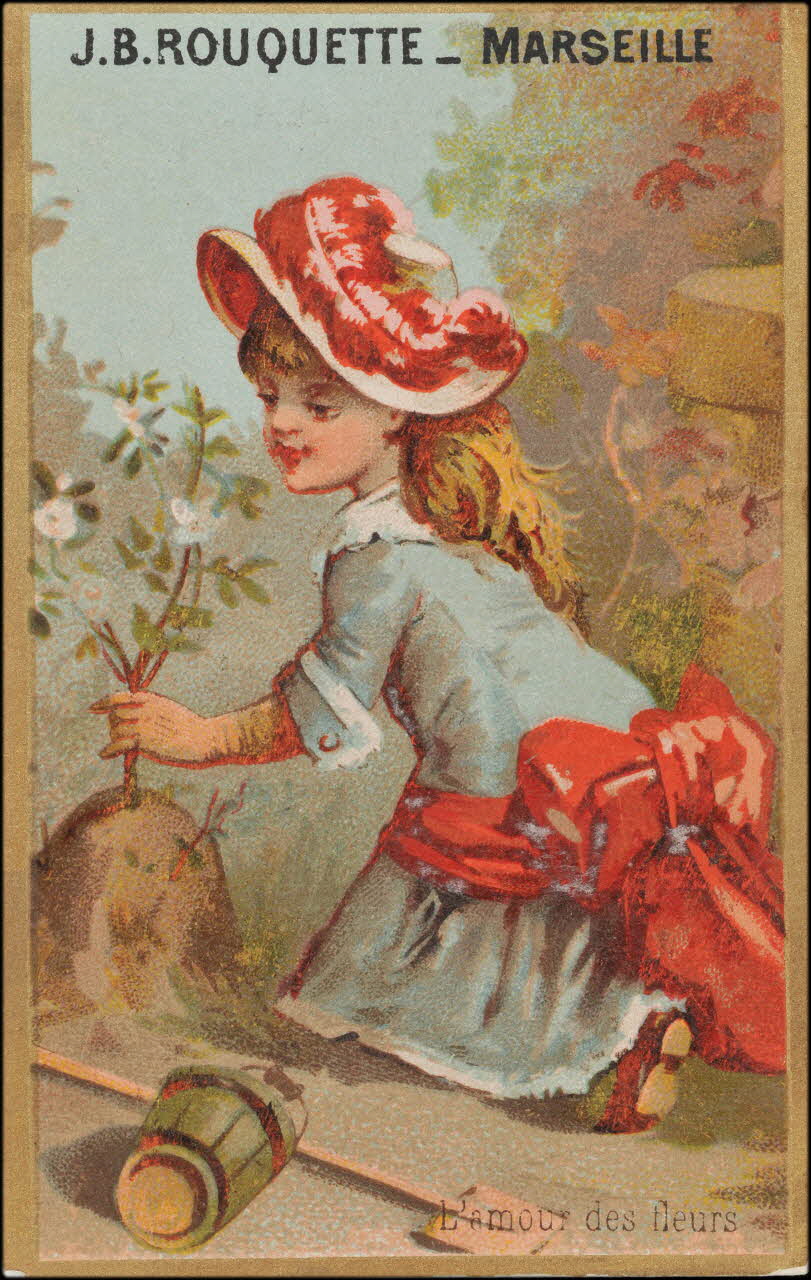 Romanet carte réclame chromo Paris 1877-1907 1995.1.775.1 Photo