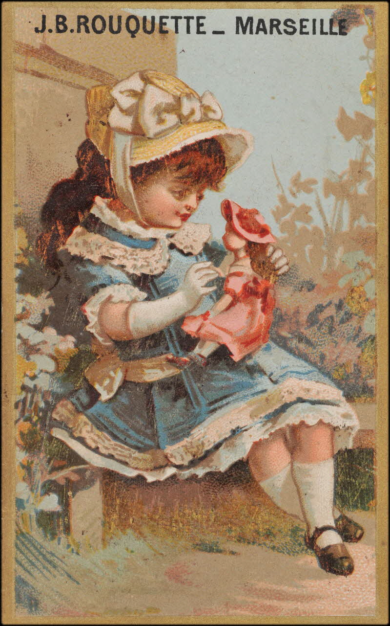 Romanet carte réclame chromo Paris 1877-1907 1995.1.775.4 Photo