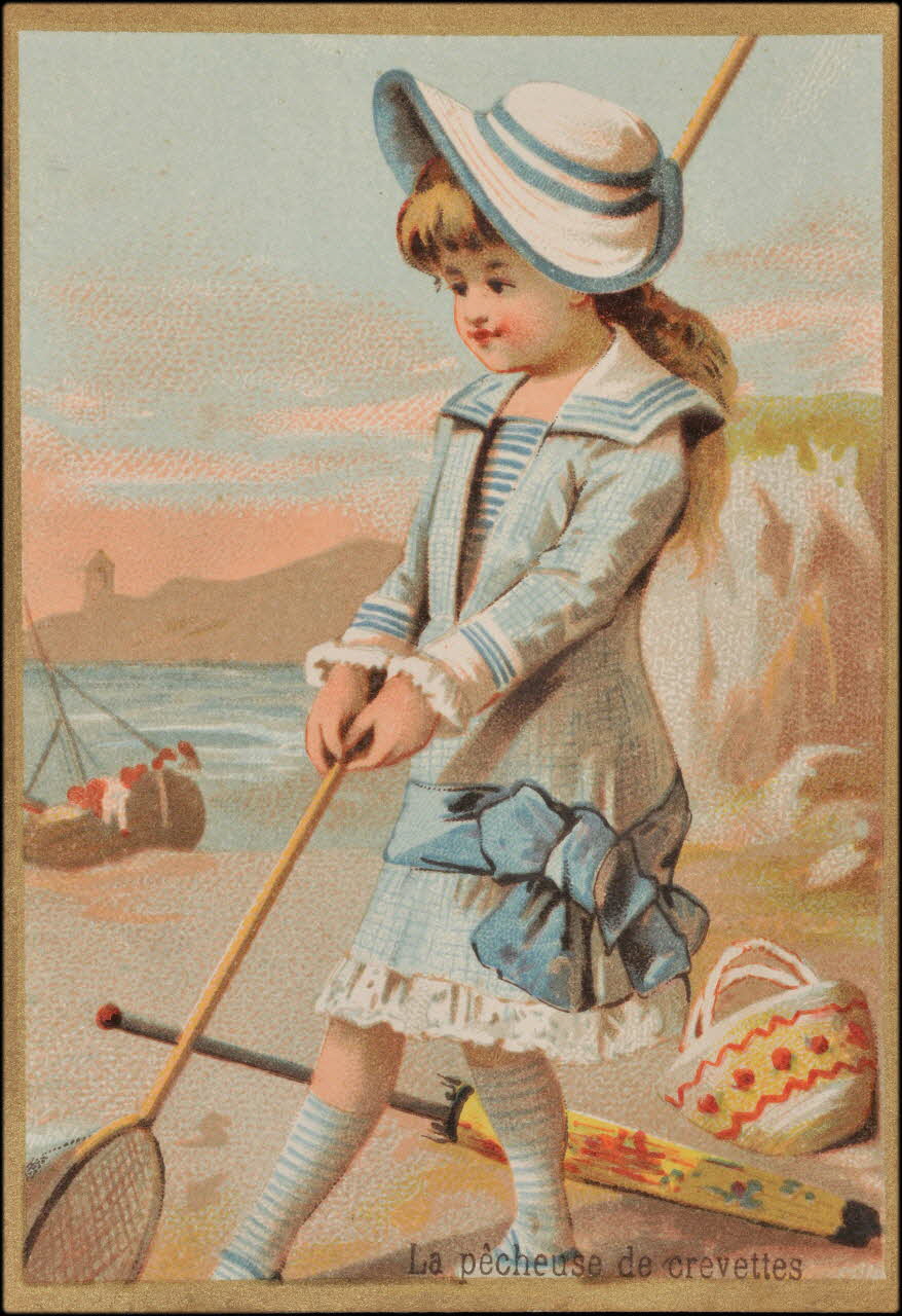 Romanet carte réclame chromo Paris 1877-1907 1995.1.777.2 Photo