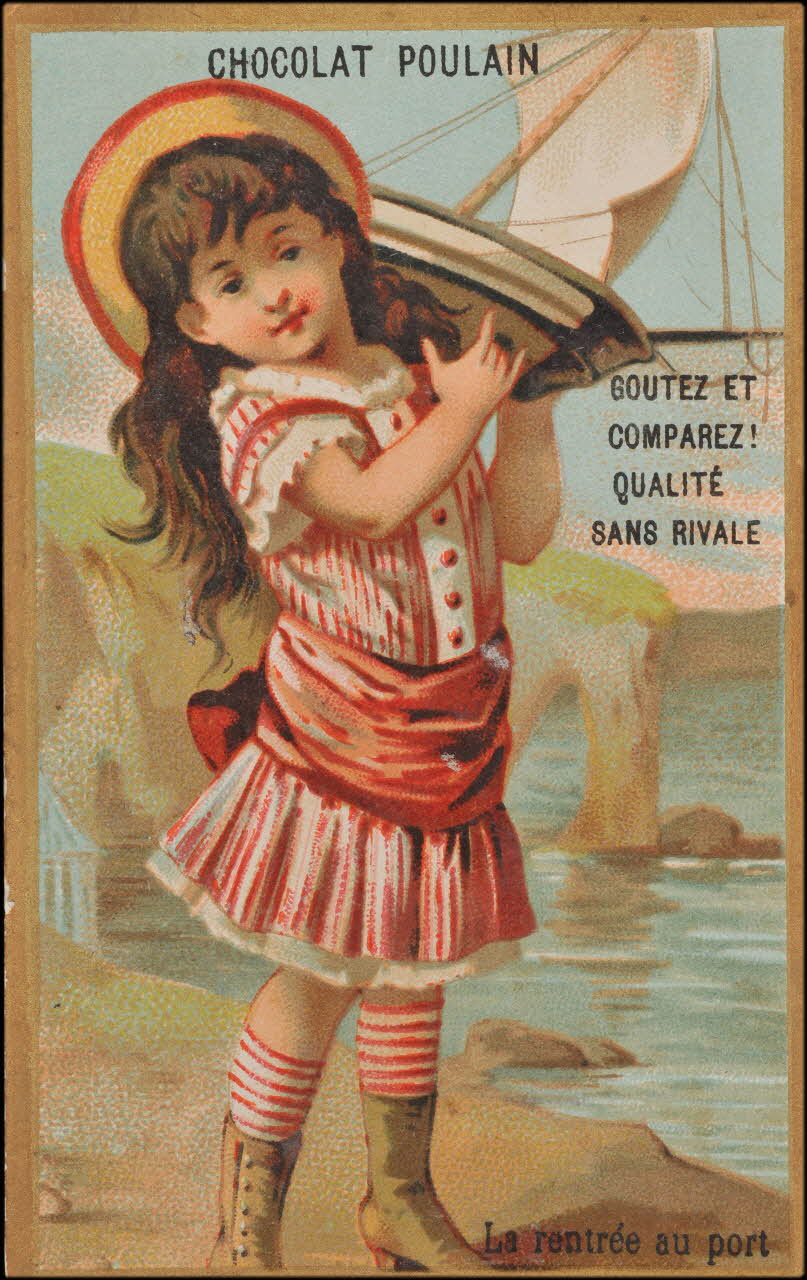 Romanet carte réclame chromo Paris 1877-1907 1995.1.777.3 Photo
