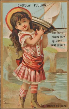 Romanet carte réclame chromo Paris 1877-1907 1995.1.777.3 Photo