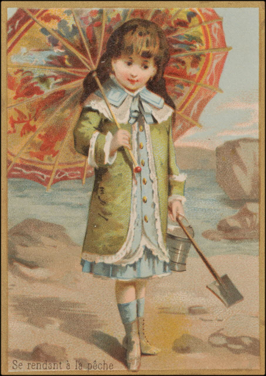 Véronnet G. carte réclame chromo Paris 1877-1907 1995.1.777.4 Photo