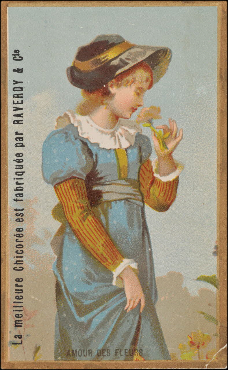 Romanet carte réclame chromo Paris 1877-1907 1995.1.779.1 Photo