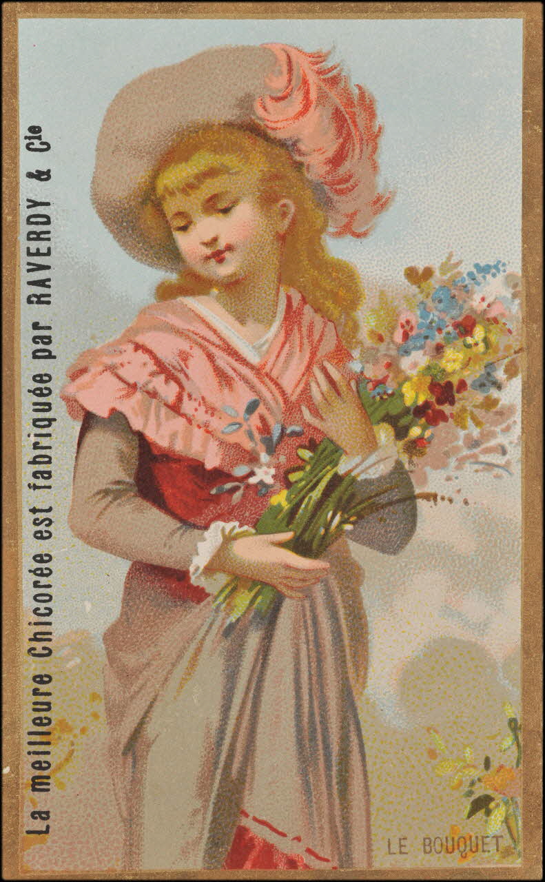 Romanet carte réclame chromo Paris 1877-1907 1995.1.779.2 Photo