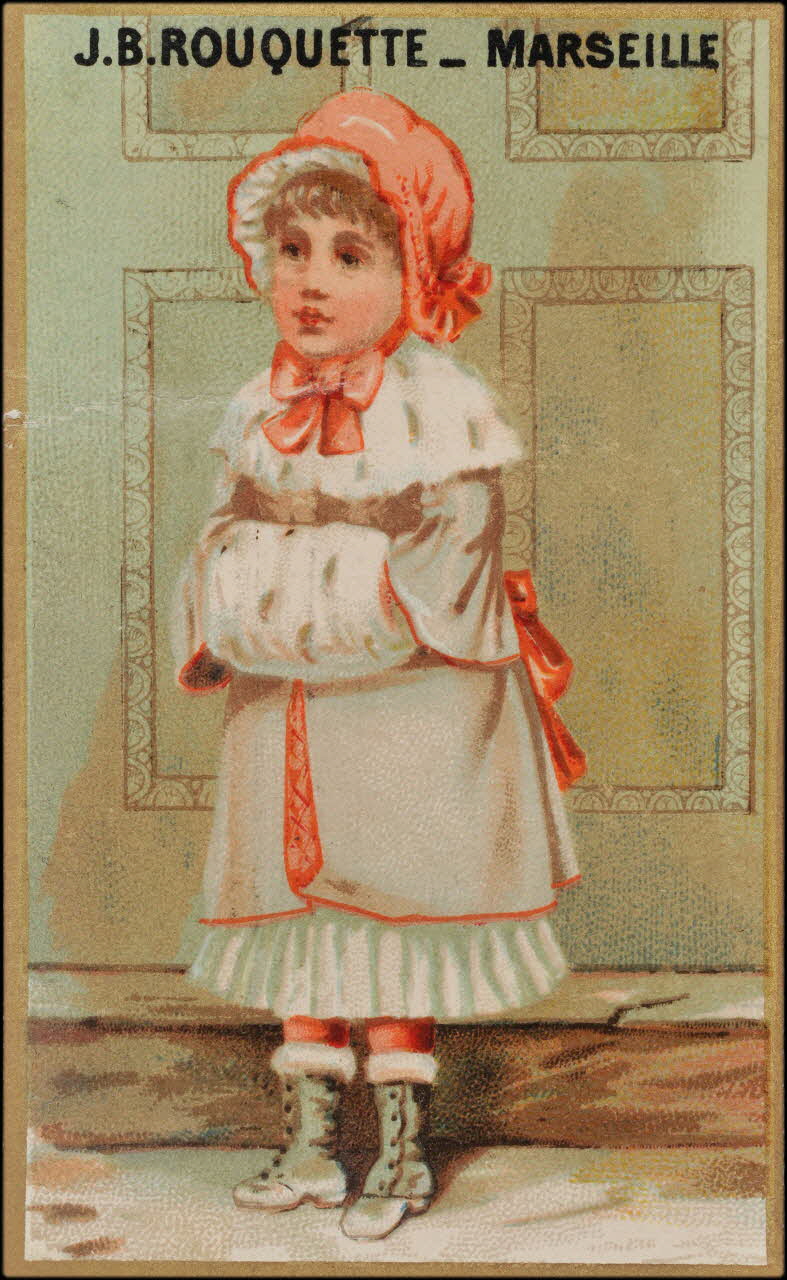 Romanet carte réclame chromo Paris 1877-1907 1995.1.780.3 Photo