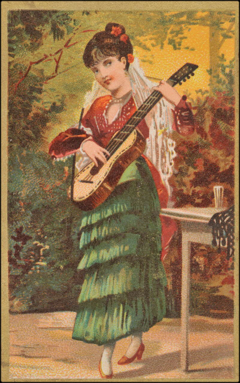 Véronnet G. carte réclame chromo Paris 1877-1907 1995.1.781.3 Photo