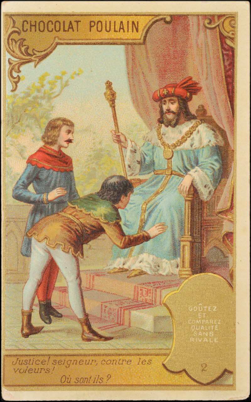 Romanet carte réclame chromo Paris 1877-1907 1995.1.784.2 Photo