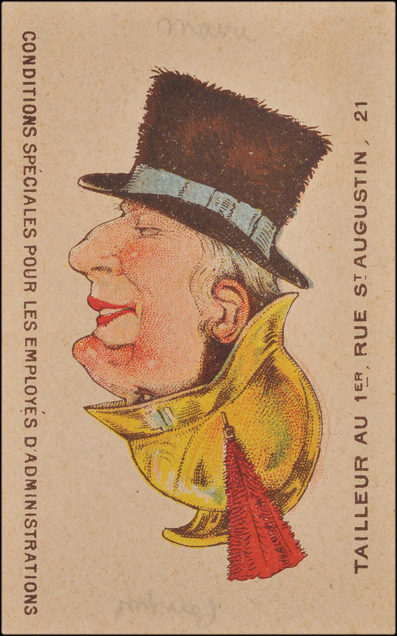 Romanet carte réclame chromo Paris 1877-1907 1995.1.788.3 Photo