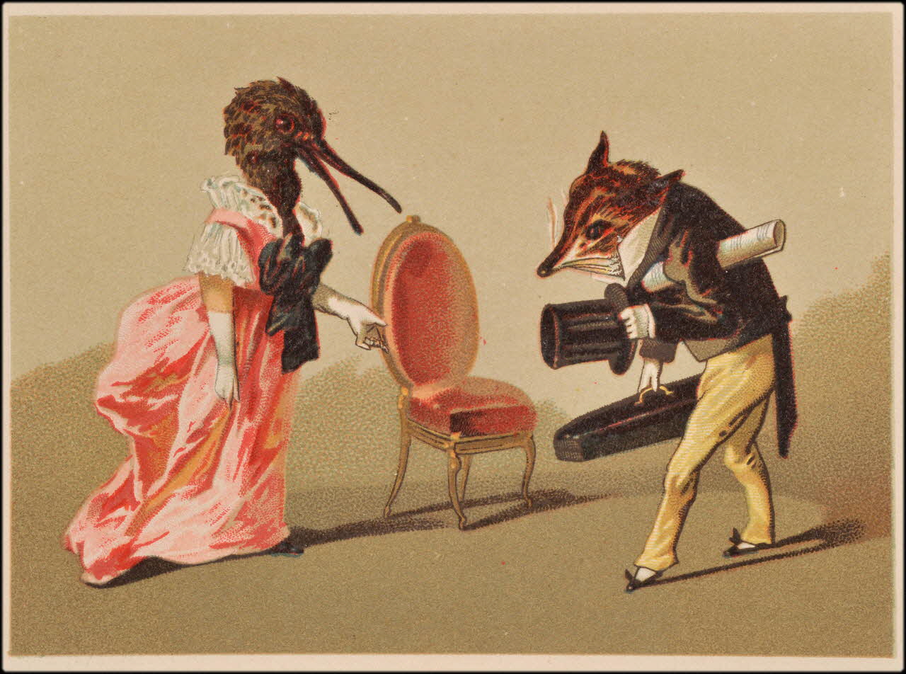 Romanet carte réclame chromo Paris 1877-1907 1995.1.791.4 Photo