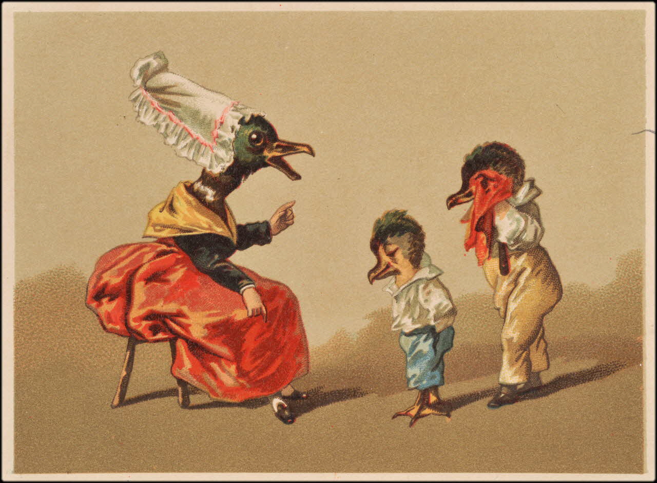 Romanet carte réclame chromo Paris 1877-1907 1995.1.791.5 Photo