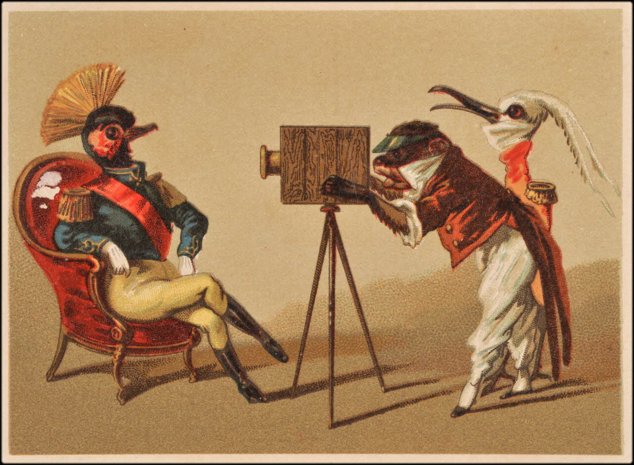 Romanet carte réclame chromo Paris 1877-1907 1995.1.791.6 Photo