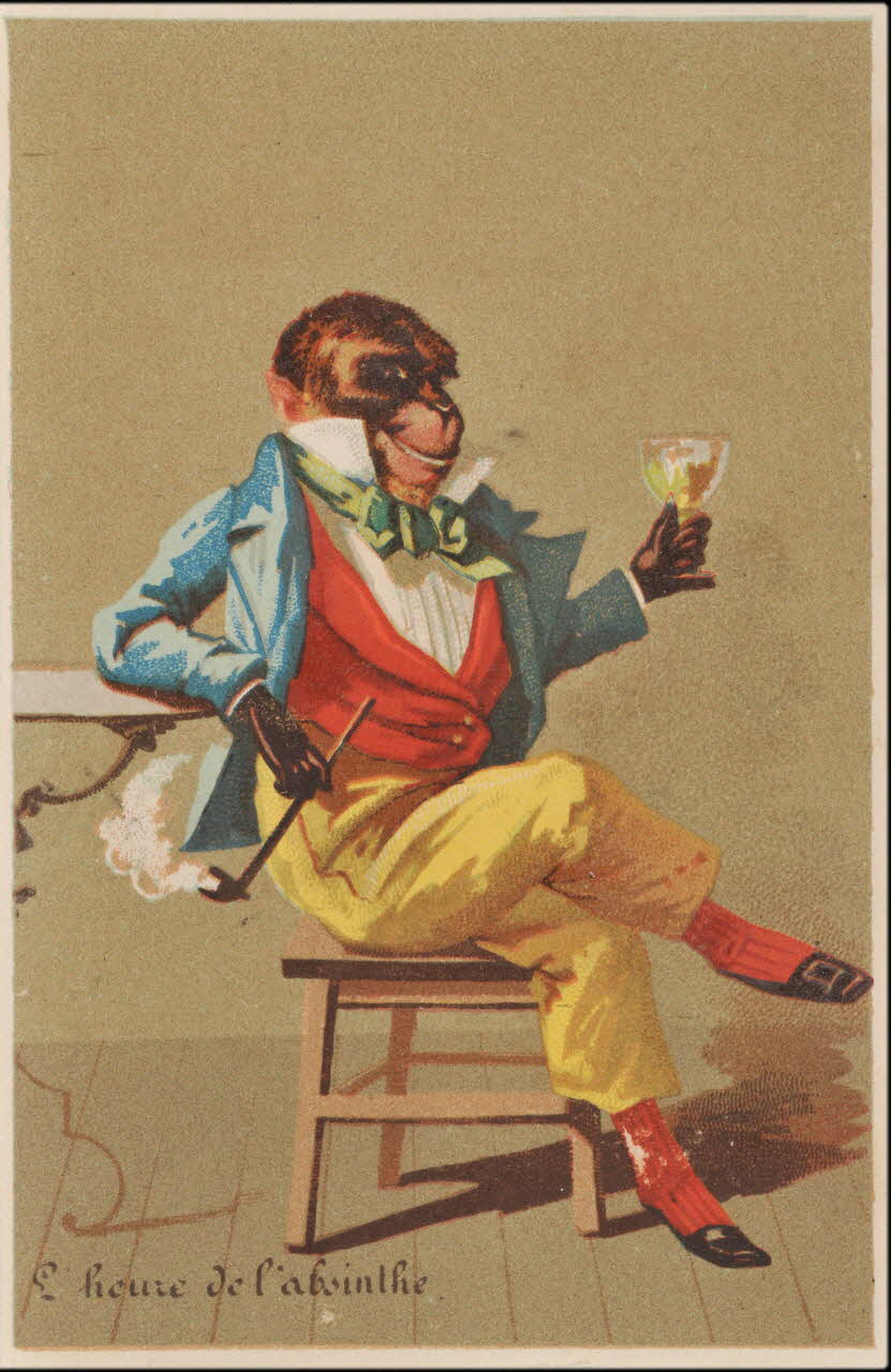 Romanet carte réclame chromo Paris 1877-1907 1995.1.792.4 Photo