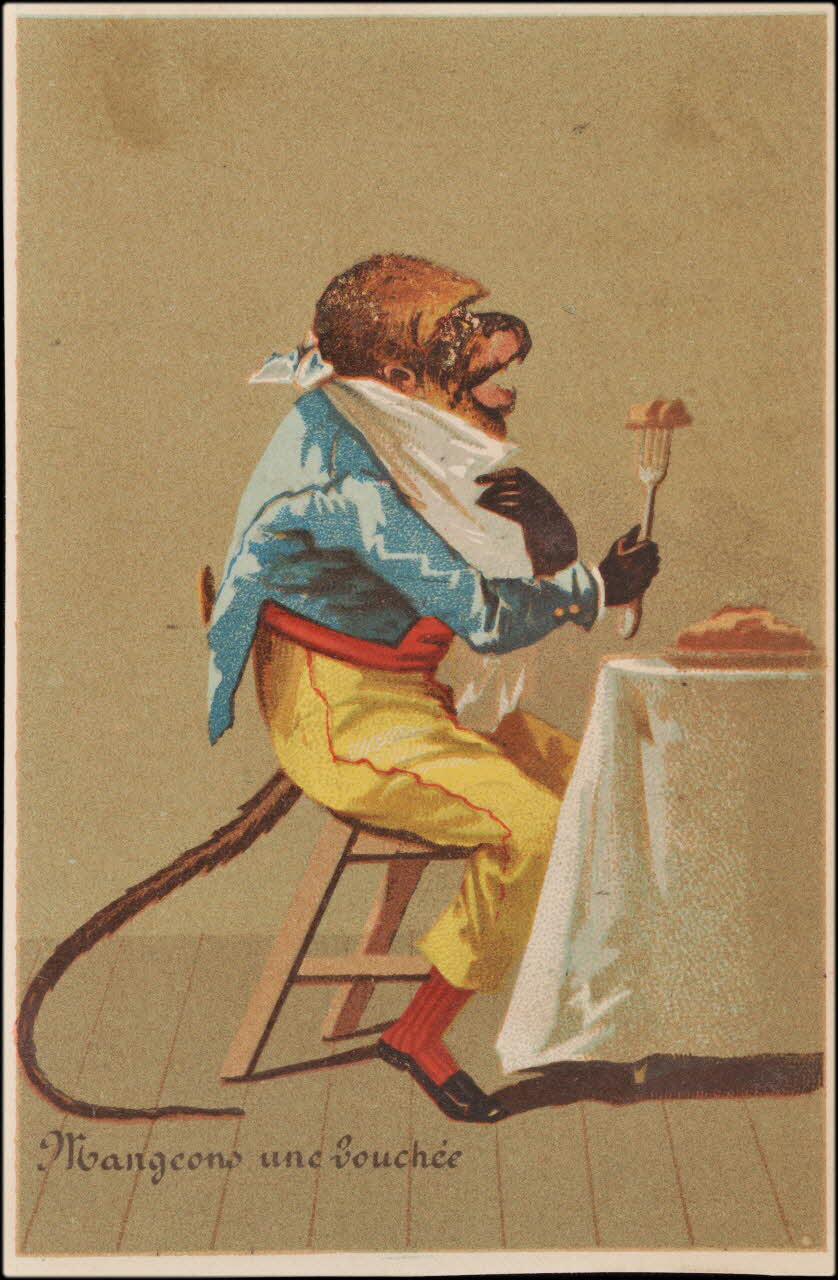 Romanet carte réclame chromo Paris 1877-1907 1995.1.792.5 Photo