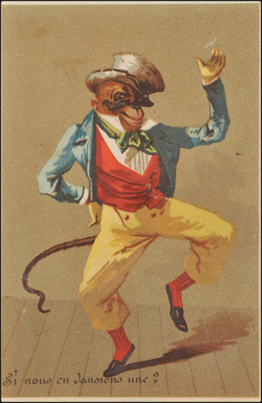 Romanet carte réclame chromo Paris 1877-1907 1995.1.792.8 Photo